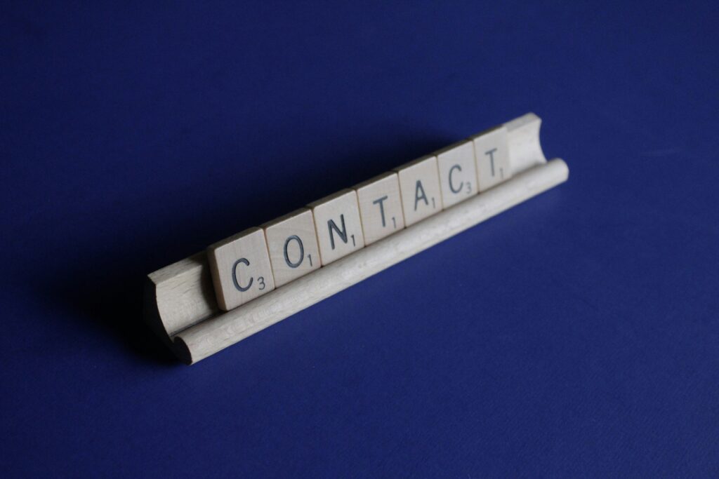 contact page